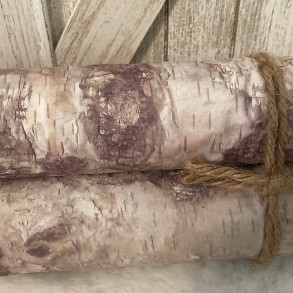 Target BP 2021 Christmas Faux Birch Logs - Picture 3 of 7